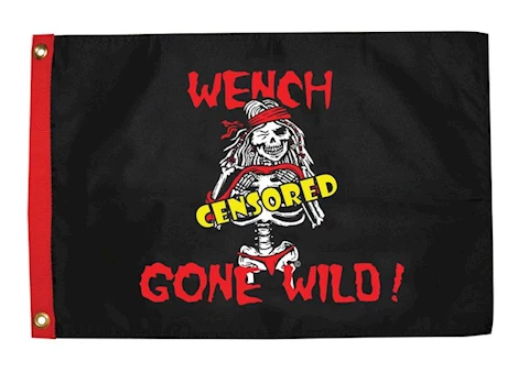 Taylor Made Pirate wench wild 12x18 nylon flag Main Image